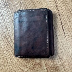 Tahari Men's Brown Leather Wallet